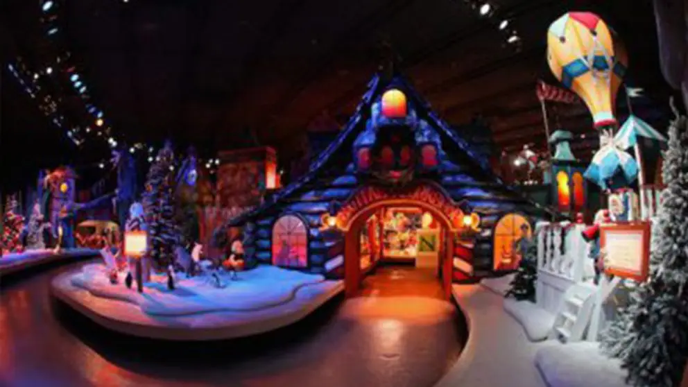 The Grinch is coming to visit through January 3rd!